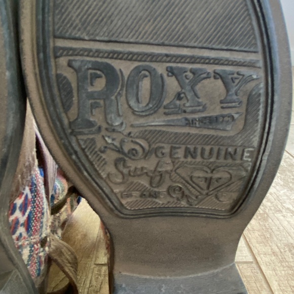 Roxy Faux Leather Cotton Ankle Boot - Picture 6 of 7